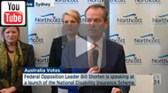 ABC News 24 - Bill Shorten talking about the NDIS on election eve.