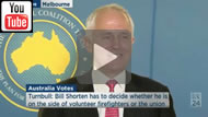 ABC News 24: Malcolm Turnbull reflects on his parents after campaign ad release.