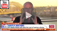Sunrise - Malcolm Turnbull gives guarantee people will not pay more due to GP rebate freeze.